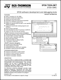 datasheet for ST20-SWC-SUN by SGS-Thomson Microelectronics