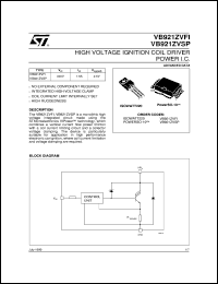 datasheet for VB921ZVFI by SGS-Thomson Microelectronics