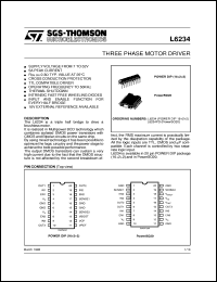 datasheet for L6234 by SGS-Thomson Microelectronics