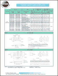 datasheet for BT-M516RD by 