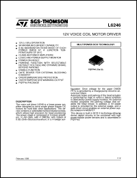 datasheet for L6246 by SGS-Thomson Microelectronics