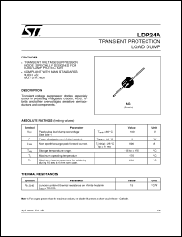 datasheet for LDP24A by SGS-Thomson Microelectronics