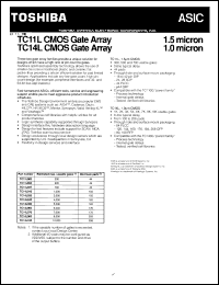 datasheet for TC11L005 by Toshiba
