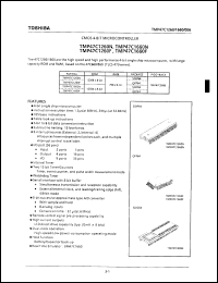 datasheet for TMP47C1260F by Toshiba