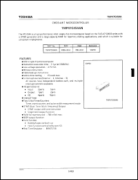 datasheet for TMP47C454AN by Toshiba