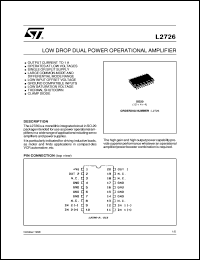 datasheet for L2726 by SGS-Thomson Microelectronics