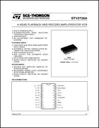 datasheet for STV5726A by SGS-Thomson Microelectronics