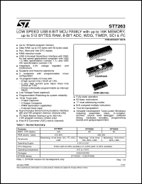 datasheet for ST72631K4B1 by SGS-Thomson Microelectronics