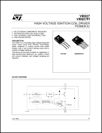 datasheet for VB927 by SGS-Thomson Microelectronics