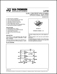 datasheet for L2750 by SGS-Thomson Microelectronics