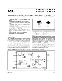 datasheet for UC2842AD by SGS-Thomson Microelectronics