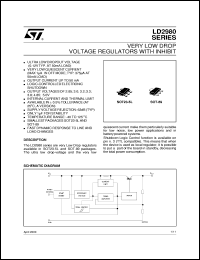 datasheet for LD2980ABM28TR by SGS-Thomson Microelectronics