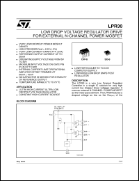 datasheet for LPR30D by SGS-Thomson Microelectronics