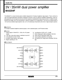 datasheet for BA5204 by ROHM