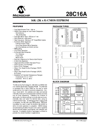 datasheet for 27C16 by Microchip Technology, Inc.
