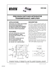 datasheet for IVC102P
 by Texas Instruments