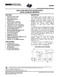 datasheet for DAC8550 by Texas Instruments