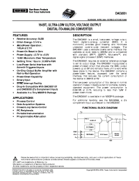 datasheet for DAC8551 by Texas Instruments