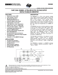 datasheet for DAC8552 by Texas Instruments