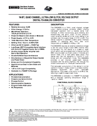 datasheet for DAC8555IPW
 by Texas Instruments