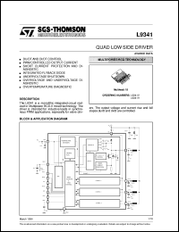 datasheet for L9341 by SGS-Thomson Microelectronics