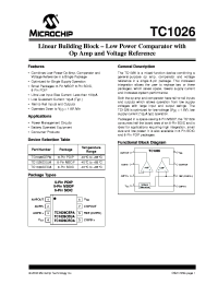 datasheet for TC1026 by Microchip Technology, Inc.