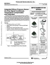 datasheet for MPX5100A
 by Motorola