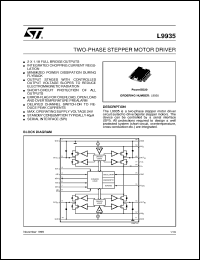 datasheet for L9935 by SGS-Thomson Microelectronics