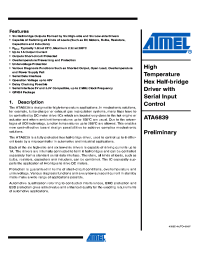 datasheet for ATR0874 by ATMEL Corporation