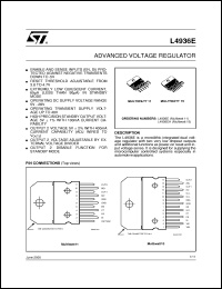 datasheet for L4936E by SGS-Thomson Microelectronics