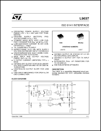 datasheet for L9637 by SGS-Thomson Microelectronics