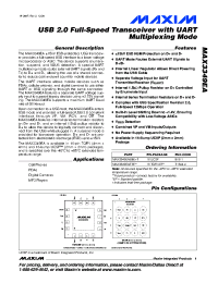 datasheet for MAX3349EAEBE+T
 by Maxim Integrated Producs