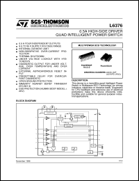datasheet for L6376PD by SGS-Thomson Microelectronics
