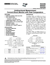 datasheet for INA206AIDG4
 by Texas Instruments