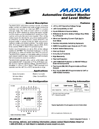 datasheet for MAX13036 by Maxim Integrated Producs