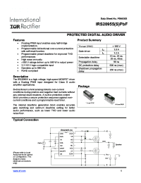 datasheet for IRS20955SPBF by International Rectifier