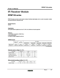 datasheet for RPM7136 by ROHM