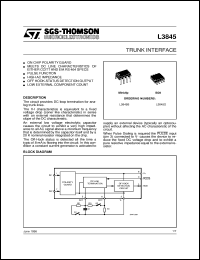 datasheet for L3845B by SGS-Thomson Microelectronics