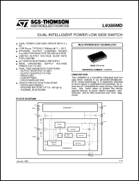 datasheet for L9386MD by SGS-Thomson Microelectronics