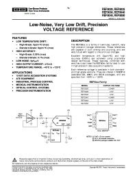 datasheet for REF5020 by Texas Instruments
