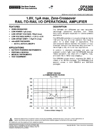datasheet for OPA2369
 by Texas Instruments