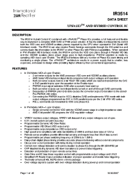 datasheet for IR3514 by International Rectifier