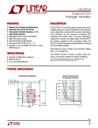 datasheet for LTC2913CDD-1
 by Linear Technology