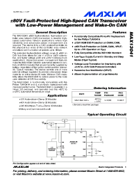 datasheet for MAX13041 by Maxim Integrated Producs