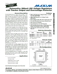 datasheet for MAX15008 by Maxim Integrated Producs
