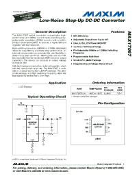 datasheet for MAX17067 by Maxim Integrated Producs