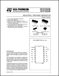 datasheet for HCF4566B by SGS-Thomson Microelectronics