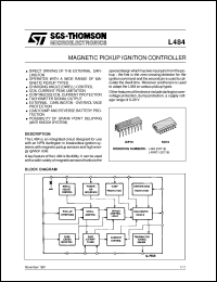 datasheet for L484 by SGS-Thomson Microelectronics