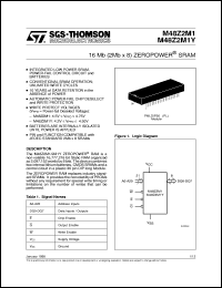 datasheet for M48Z2M1 by SGS-Thomson Microelectronics