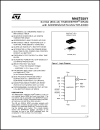 datasheet for M48T559Y by SGS-Thomson Microelectronics